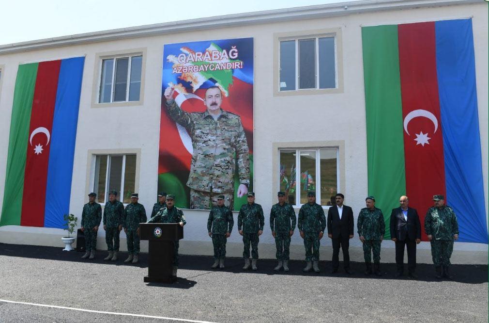 Azerbaijan opens new military unit of State Border Service in liberated Zangilan [PHOTO]