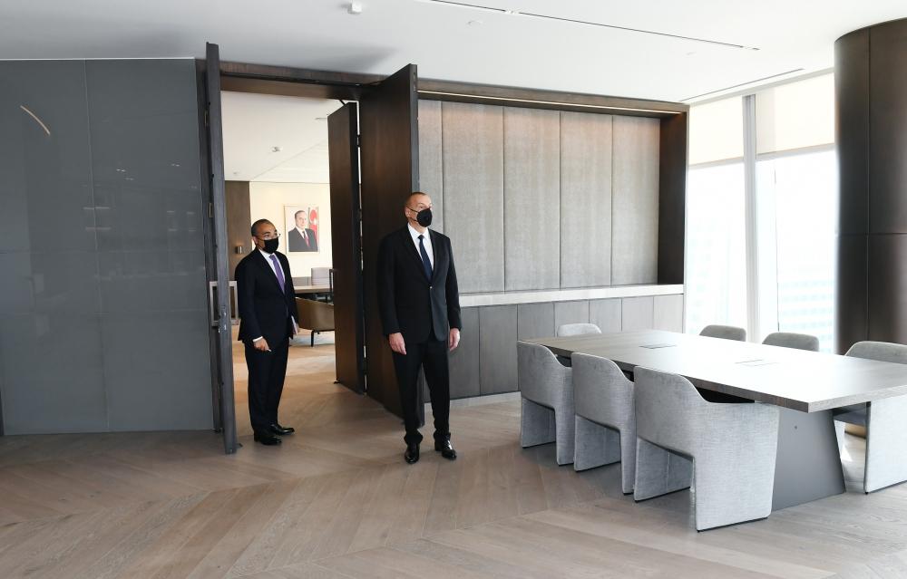 President Aliyev inaugurates new building of Ministry of Economy [PHOTO]