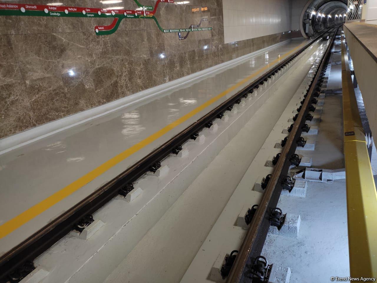 New metro station in Baku to open on May 31 [PHOTO/VIDEO] - Gallery Image