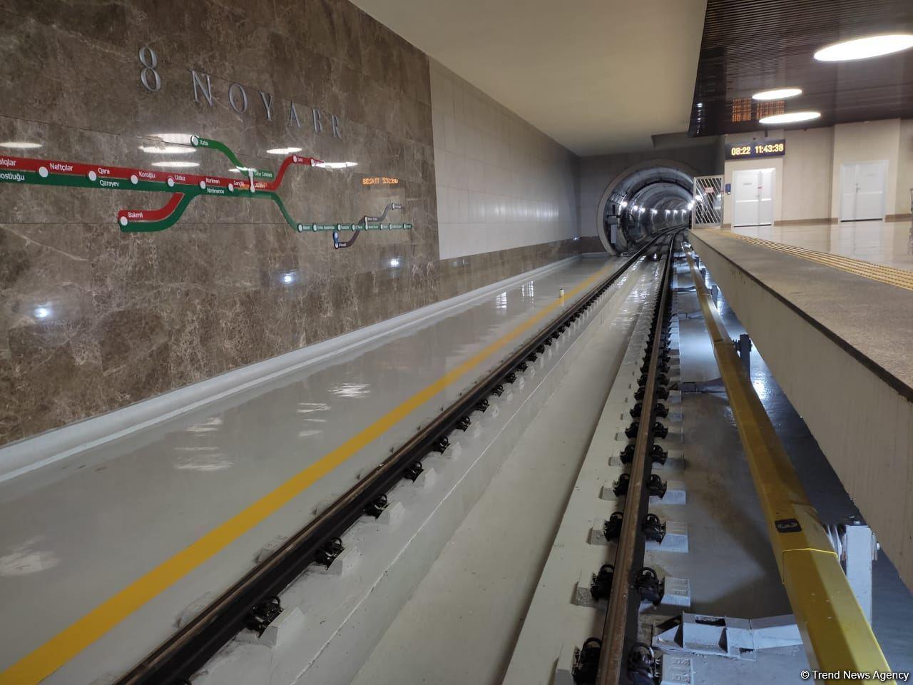 New metro station in Baku to open on May 31 [PHOTO/VIDEO] - Gallery Image