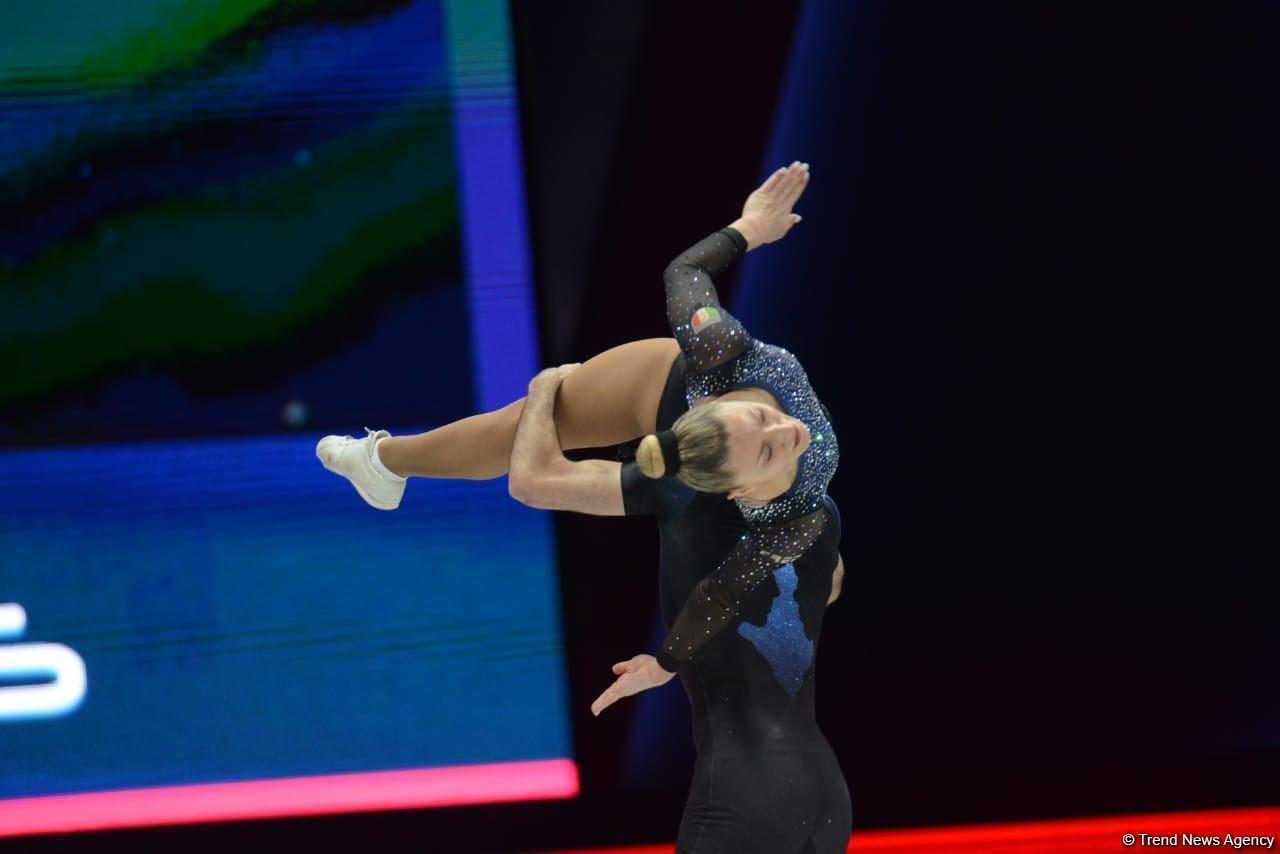 Mixed pair from Italy wins gold at Baku World Aerobic Gymnastics Championships [PHOTO]