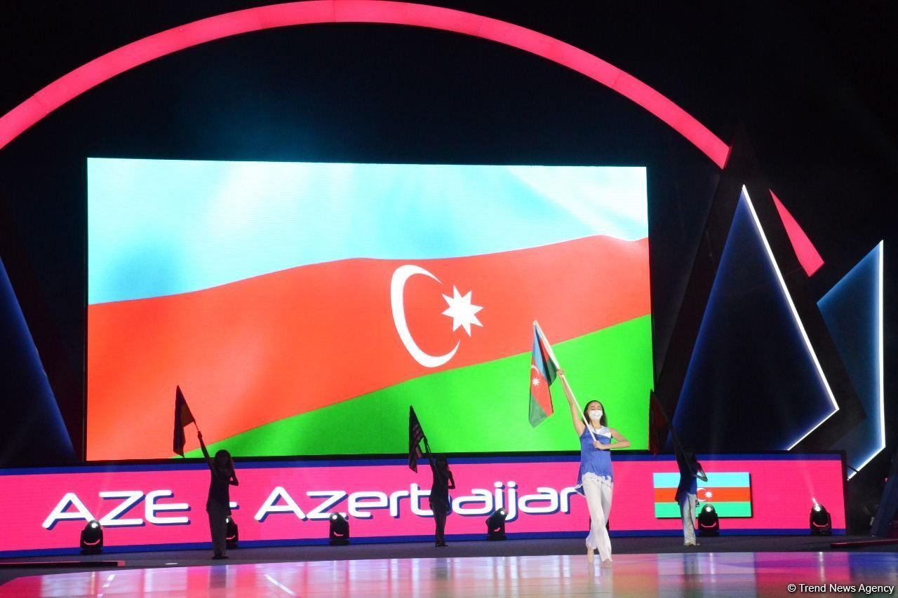 Baku holds closing ceremony of 16th World Aerobic Gymnastics Championships