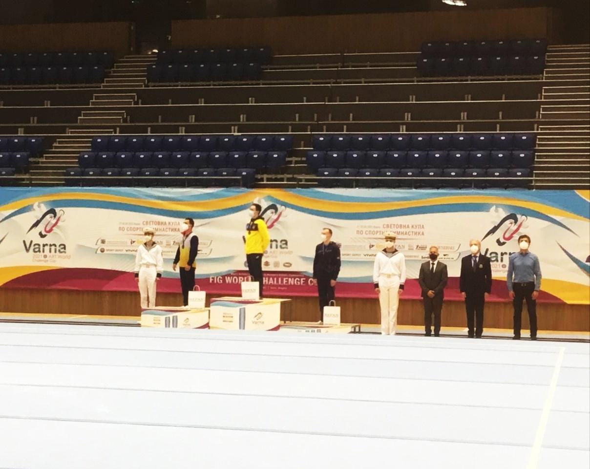 National gymnast wins bronze in Bulgaria [PHOTO]
