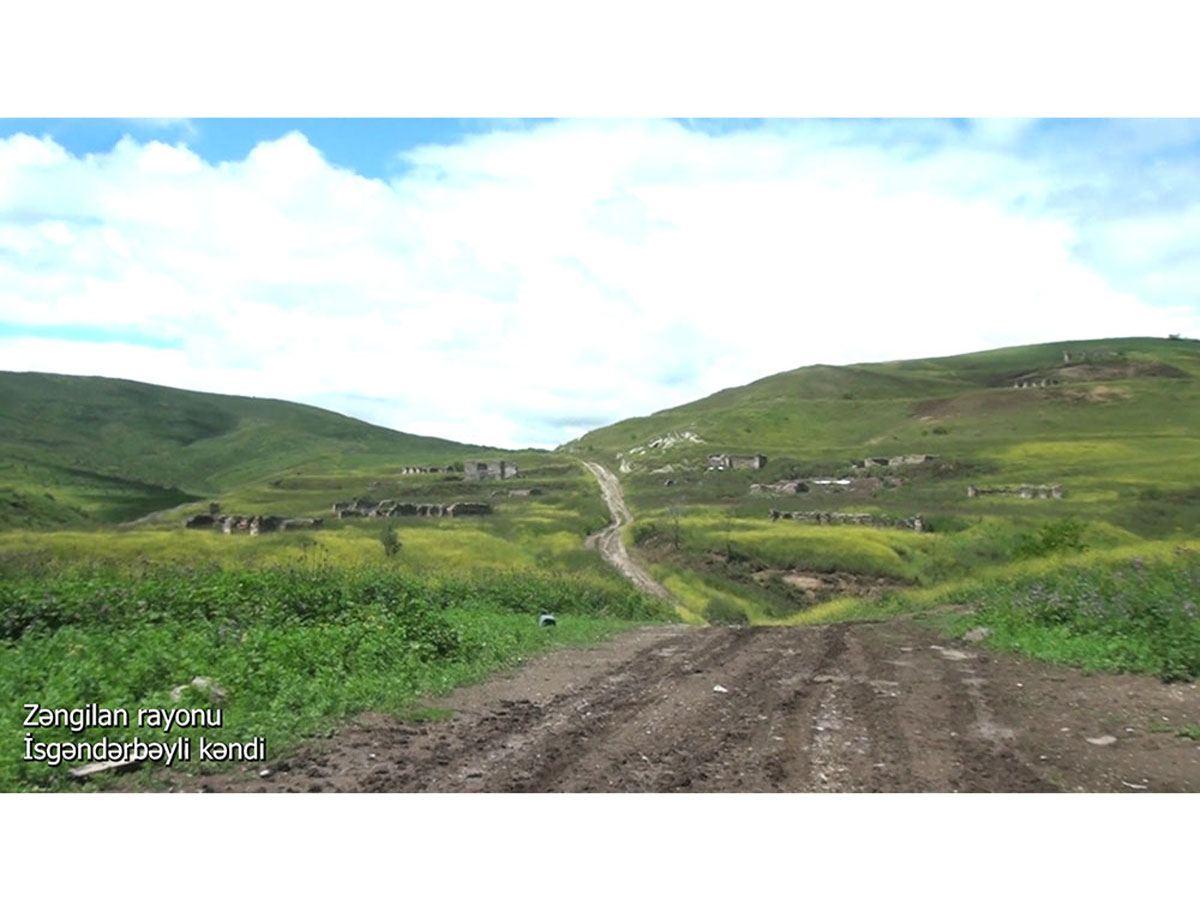 MoD releases footage from Zangilan's Iskandarbayli village [VIDEO]