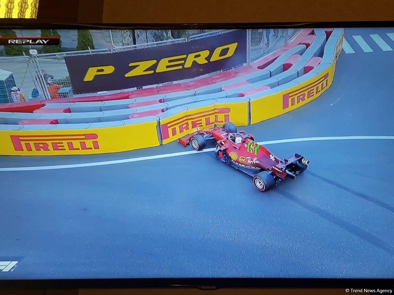 Another F1 car accident takes place at Azerbaijan Grand Prix in Baku [PHOTO]