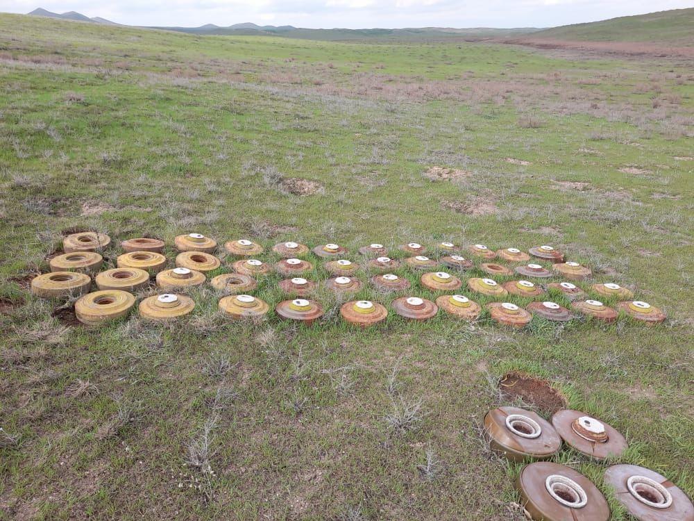 About 800 mines, unexploded ordnance found in Karabakh on June 7-12 [PHOTO]