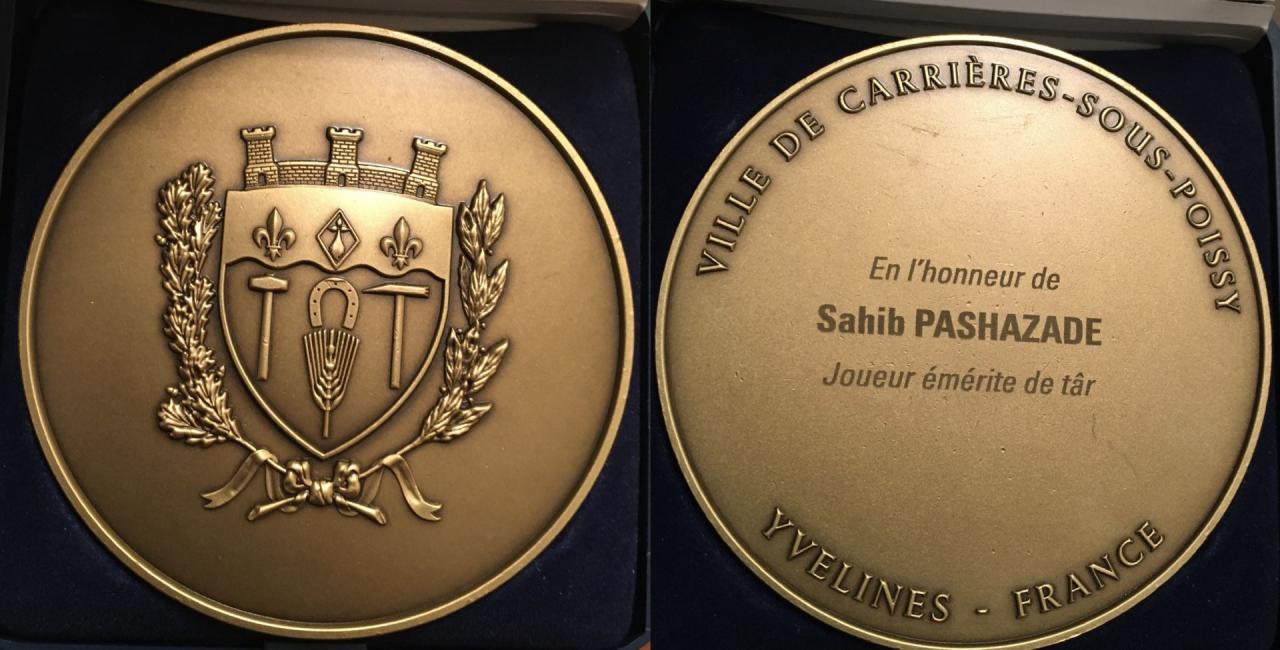National tar musician awarded in France [VIDEO] - Gallery Image
