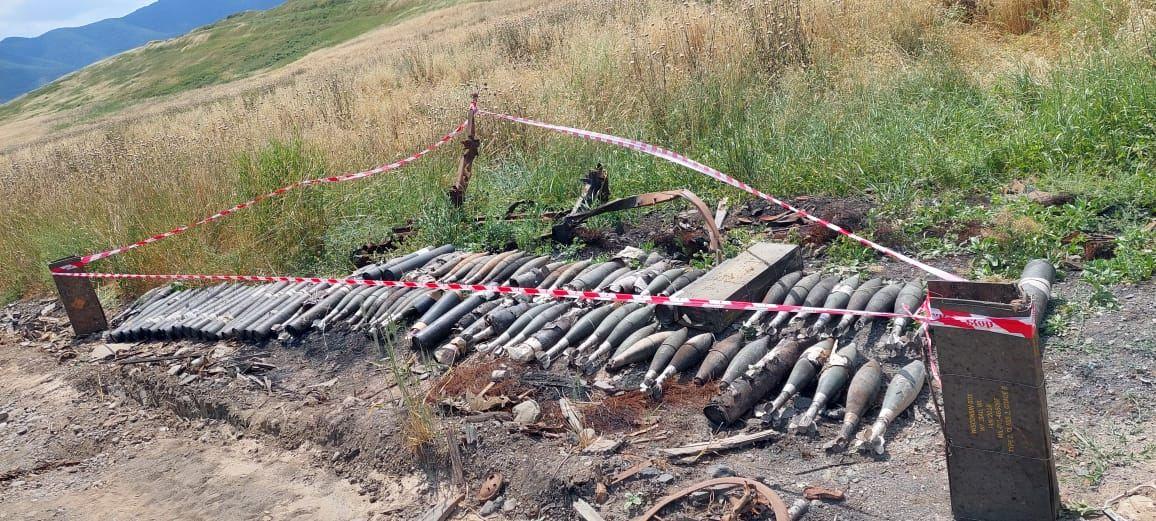 Armenian munitions seized in liberated Khojavand [PHOTO/VIDEO]