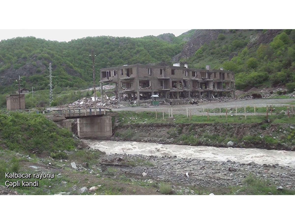 MoD shows video from Kalbajar's Chepli village [VIDEO]