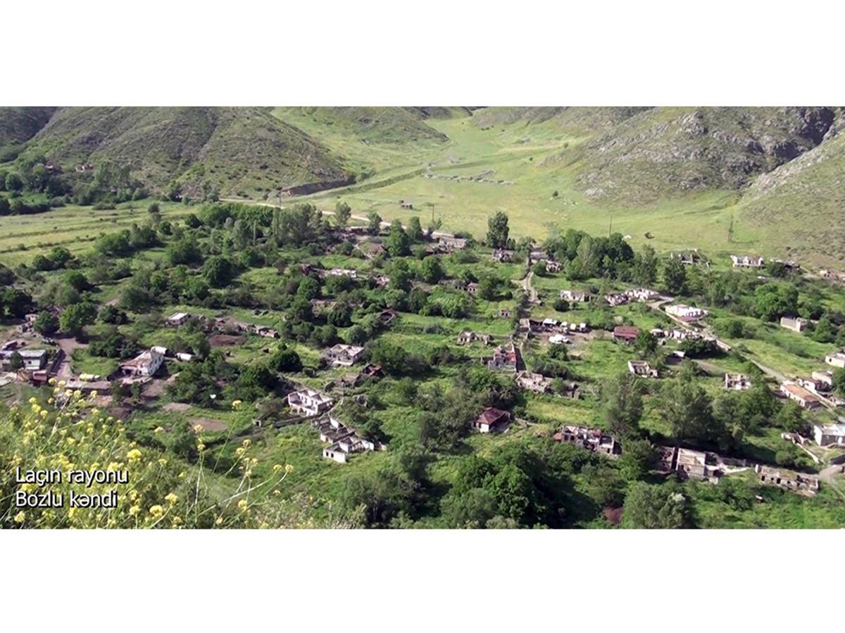 Azerbaijan's MoD shares footage from liberated Bozlu village of Lachin district [VIDEO]