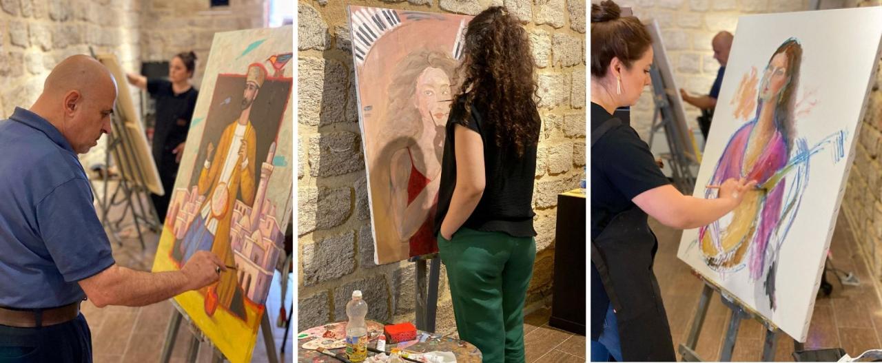 Art workshop held within Simurg Music Festival [PHOTO]