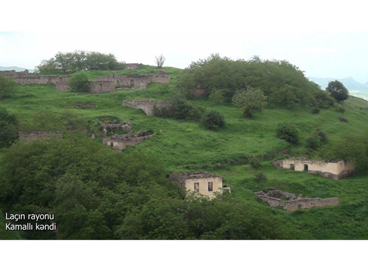 Azerbaijan's shows footage from liberated Kamally village of Lachin district [VIDEO]