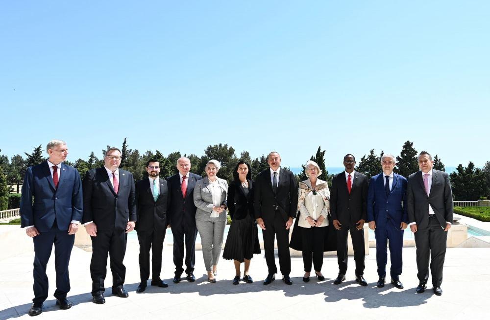 President Aliyev receives credentials of 10 newly-appointed ambassadors [PHOTO]