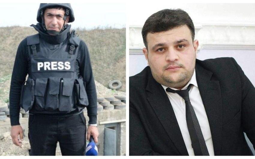 President awards journalists killed by mine blast in Kalbajar