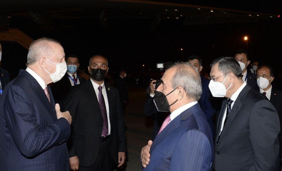 Turkish president arrives in Azerbaijan on official visit [PHOTO]