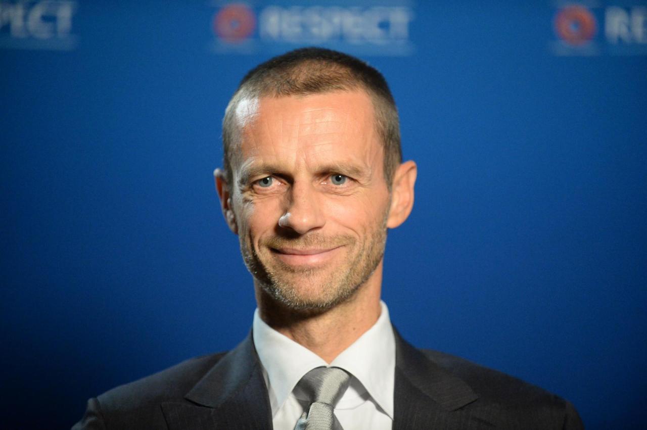 UEFA president arrives in Baku