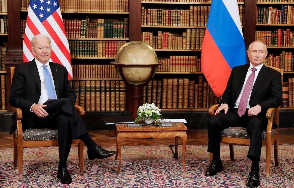 Putin-Biden talks begin in private behind closed doors