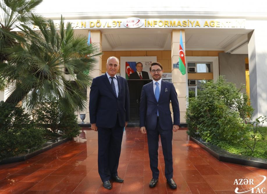 Azerbaijani, Turkish major news agencies eye further cooperation [PHOTO]