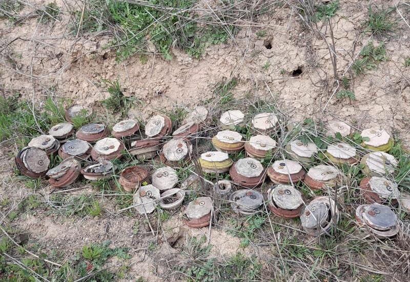 Azerbaijan discloses weekly data on found mines, unexploded munitions in liberated lands