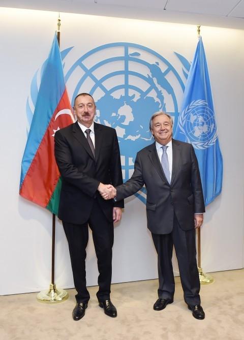Aliyev: Azerbaijan backs UN performance in addressing global challenges [UPDATE]