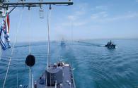 Azerbaijani Navy starts drills at Caspian Sea