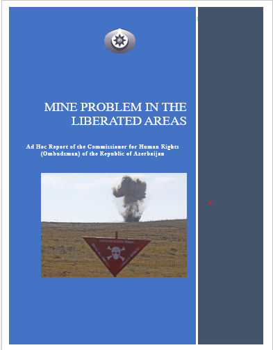 Ombudsman issues ad-hoc report on Azerbaijani mine casualties - Gallery Image