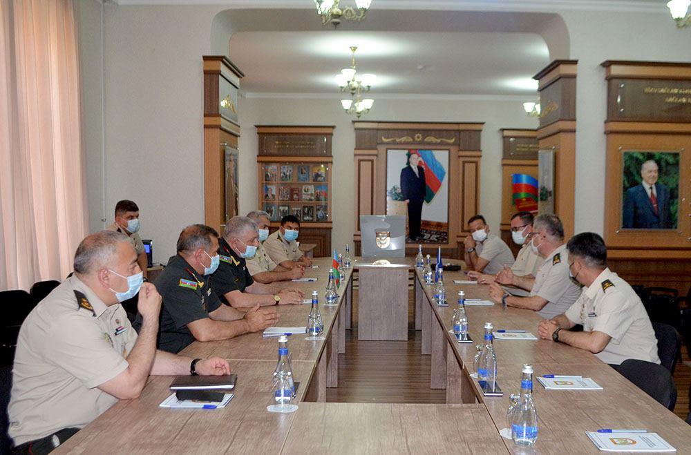 Delegation of NATO Allied Land Command visits Military Academy of Azerbaijani Armed Forces [PHOTO]