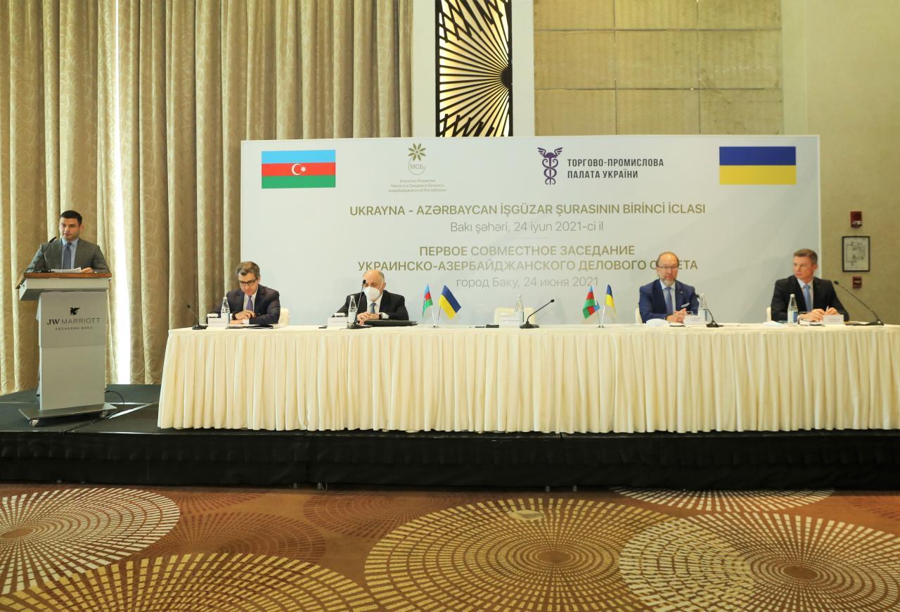 Azerbaijan, Ukraine set up joint Business Council [PHOTO] - Gallery Image