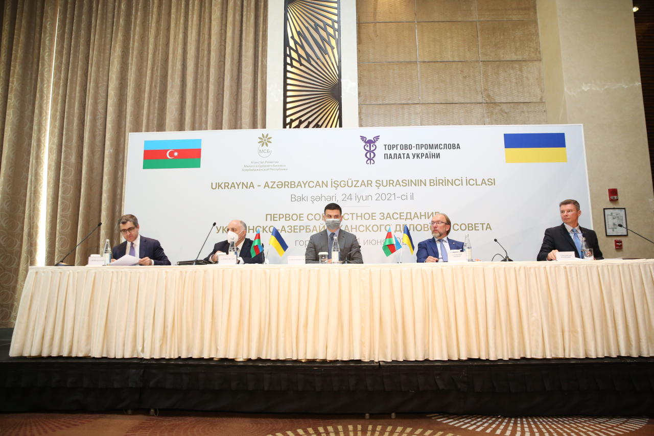 Azerbaijan, Ukraine set up joint Business Council [PHOTO]