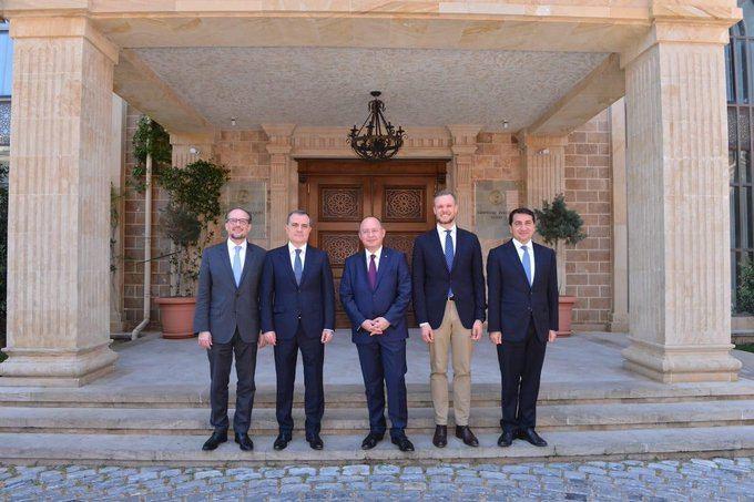 Azerbaijani FM exchanges views with colleagues from Austria, Lithuania, Romania in Baku