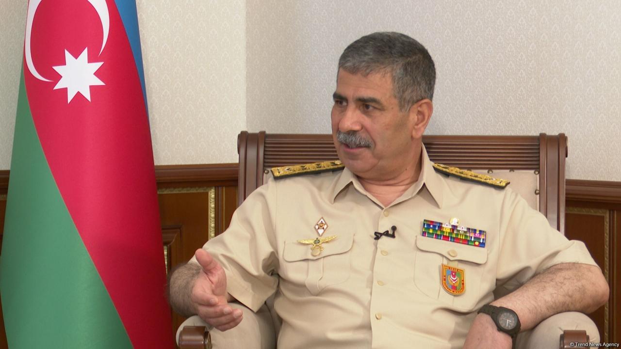 Tensions with Armenia shown what Azerbaijan needs to be ready for - defense minister [PHOTO]