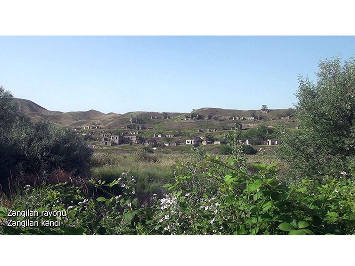 Azerbaijan releases footage from liberated Zangilan village (VIDEO)