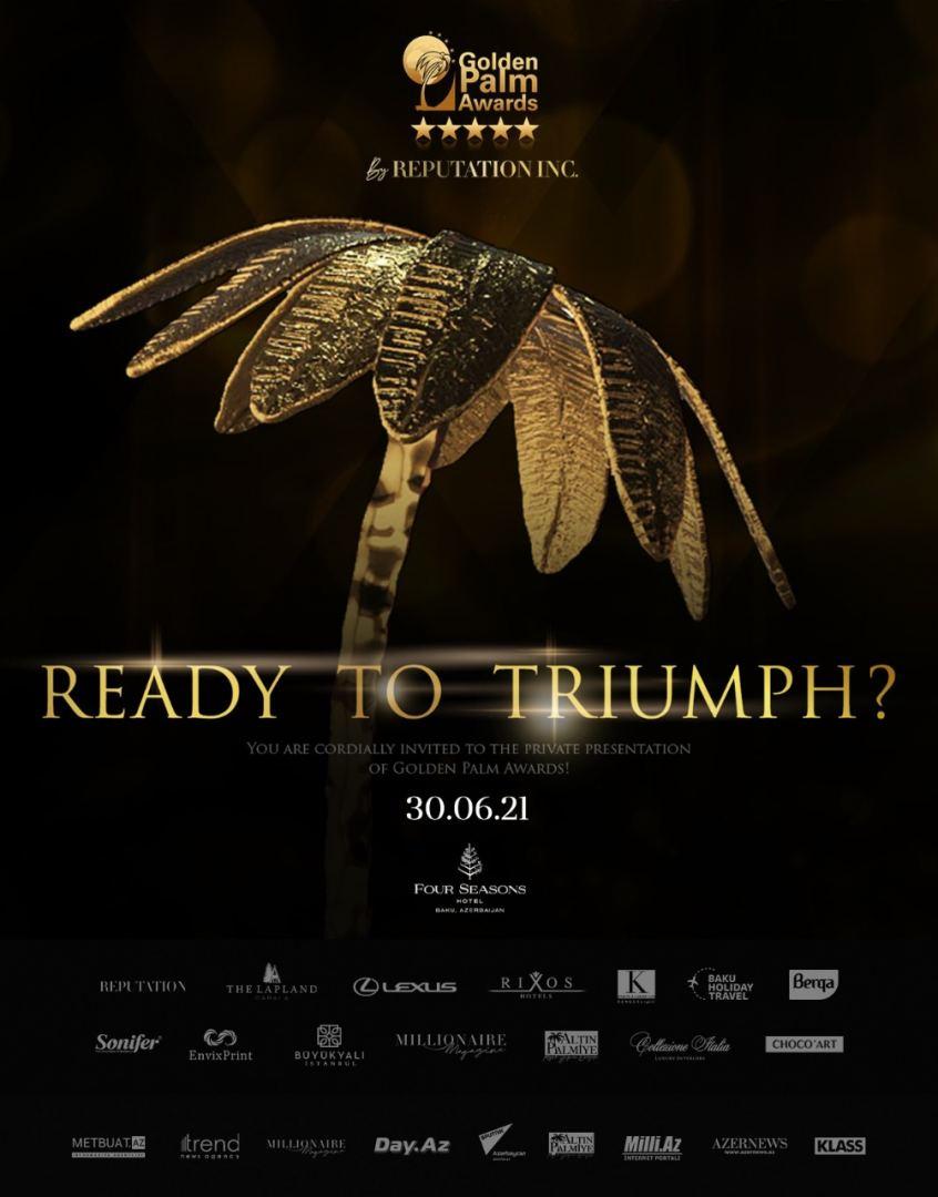 Golden Palm Award to be held in Baku [PHOTO]