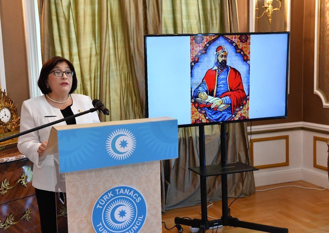 Chair of Azerbaijani parliament addresses Turkic Council’s Office in Budapest [PHOTO]