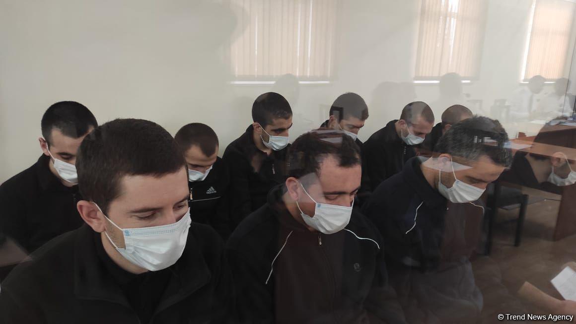 Trial of 13 members of Armenian terrorist group continues in Baku [PHOTO]