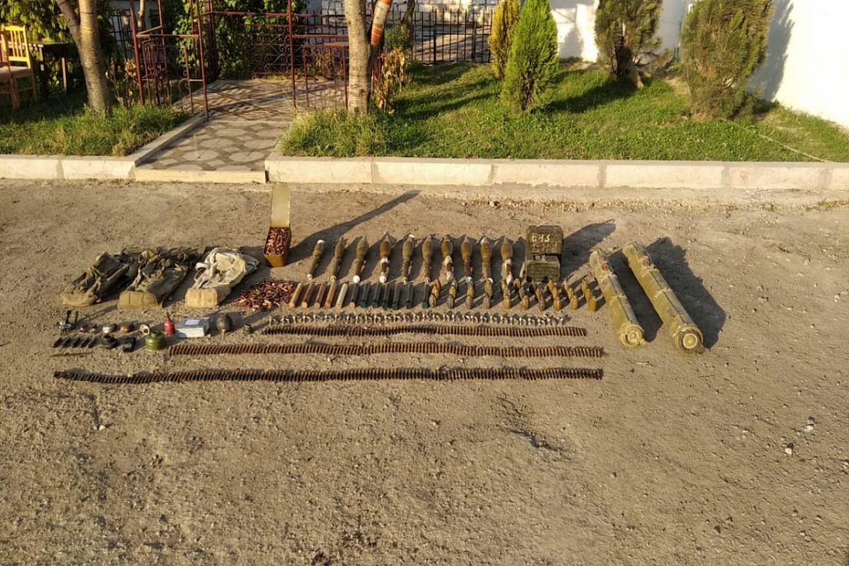 New batch of munitions found in Shusha
