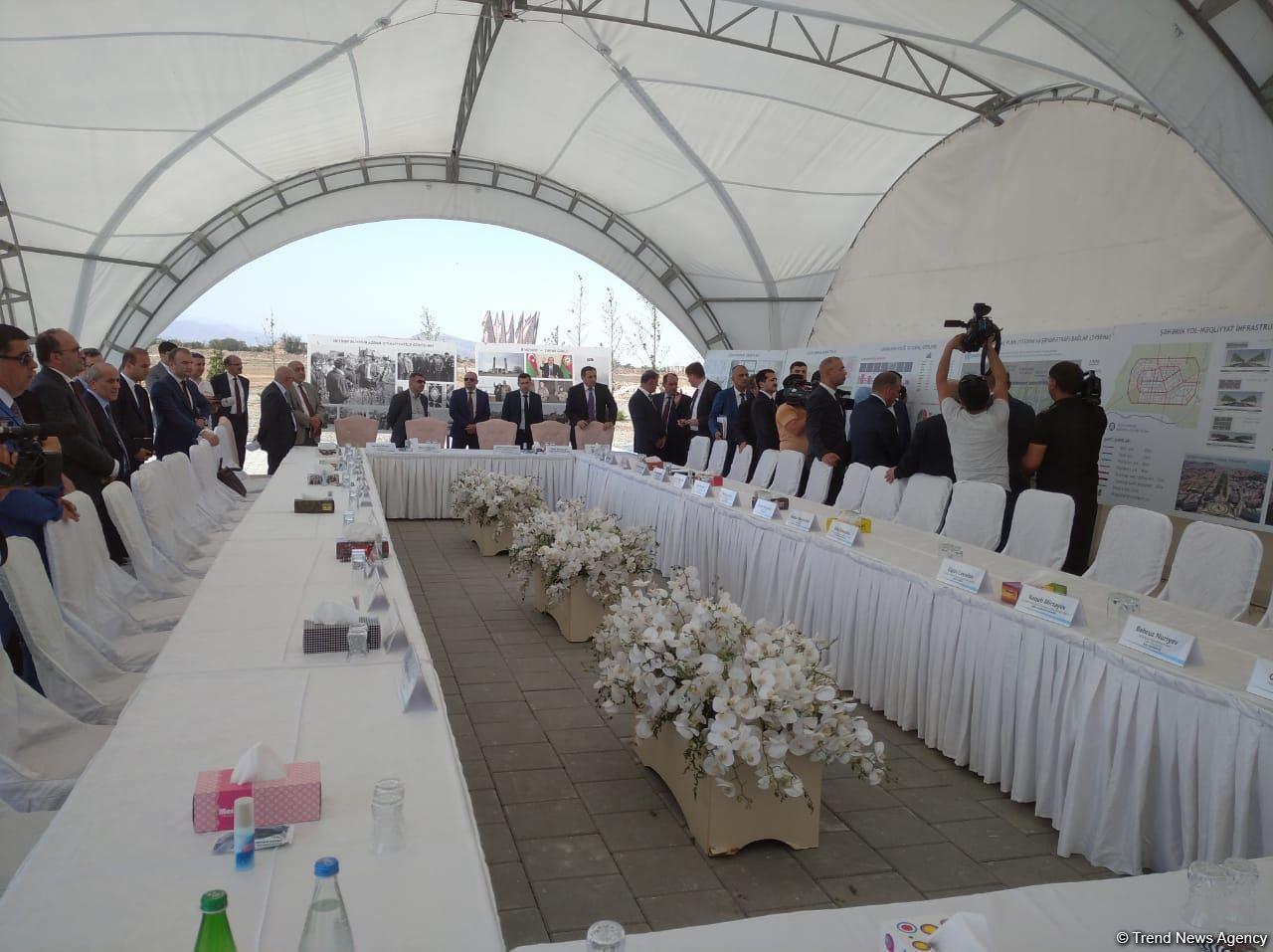 Azerbaijan holds joint meeting of working groups on energy and environmental issues in Aghdam [PHOTO]
