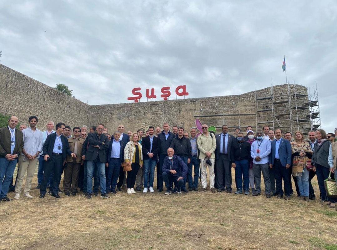 Visit of representatives of diplomatic corps to Azerbaijan's liberated Shusha ends
