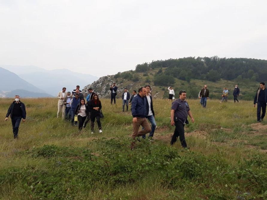 Diplomatic corps accredited in Azerbaijan visit Jydyr Duzyu in Shusha
