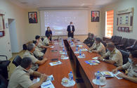 Int'l humanitarian law seminars held for Azerbaijani servicemen