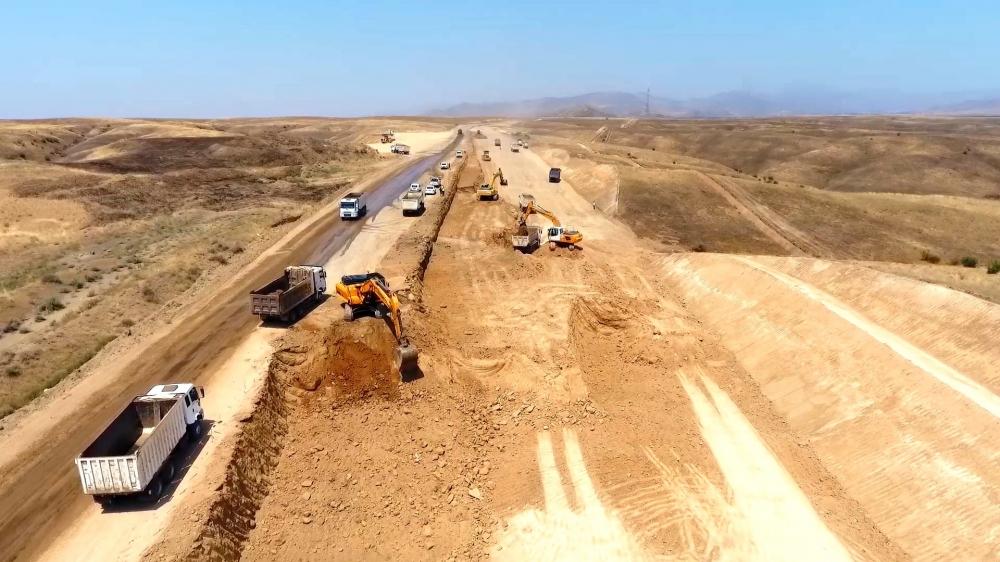 Construction of new highway in liberated lands underway