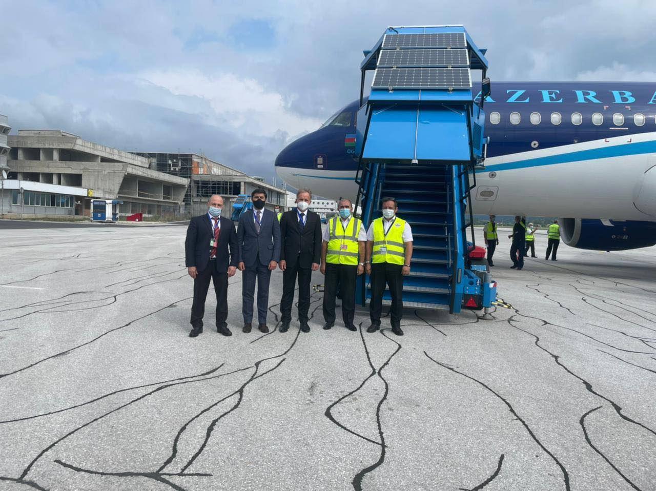 AZAL plane delivers coronavirus vaccines to Bosnia and Herzegovina