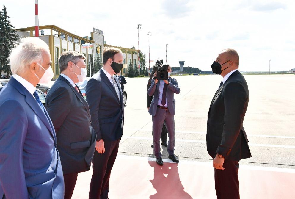 Working visit of President Ilham Aliyev to Russia ends - Gallery Image