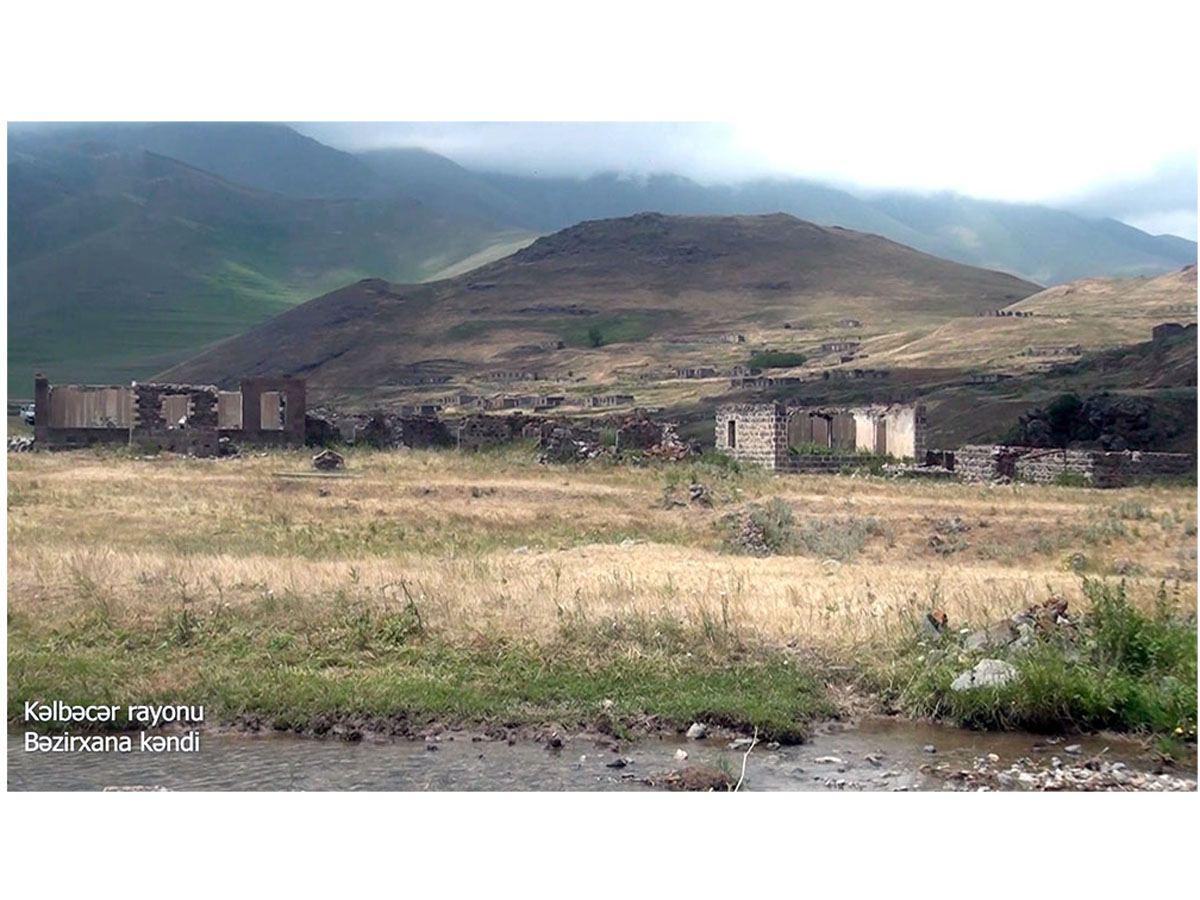 MoD releases footage from Kalbajar's Bezirkhana village [VIDEO]