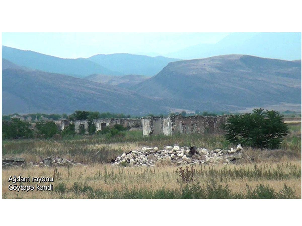 MoD releases footage from Aghdam's Goytepe village [VIDEO]
