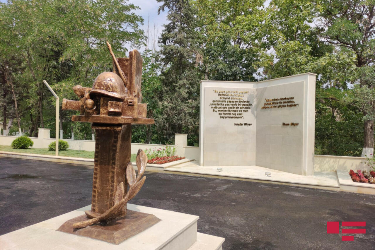 Media Martyrs Park opens in northern Azerbaijani city