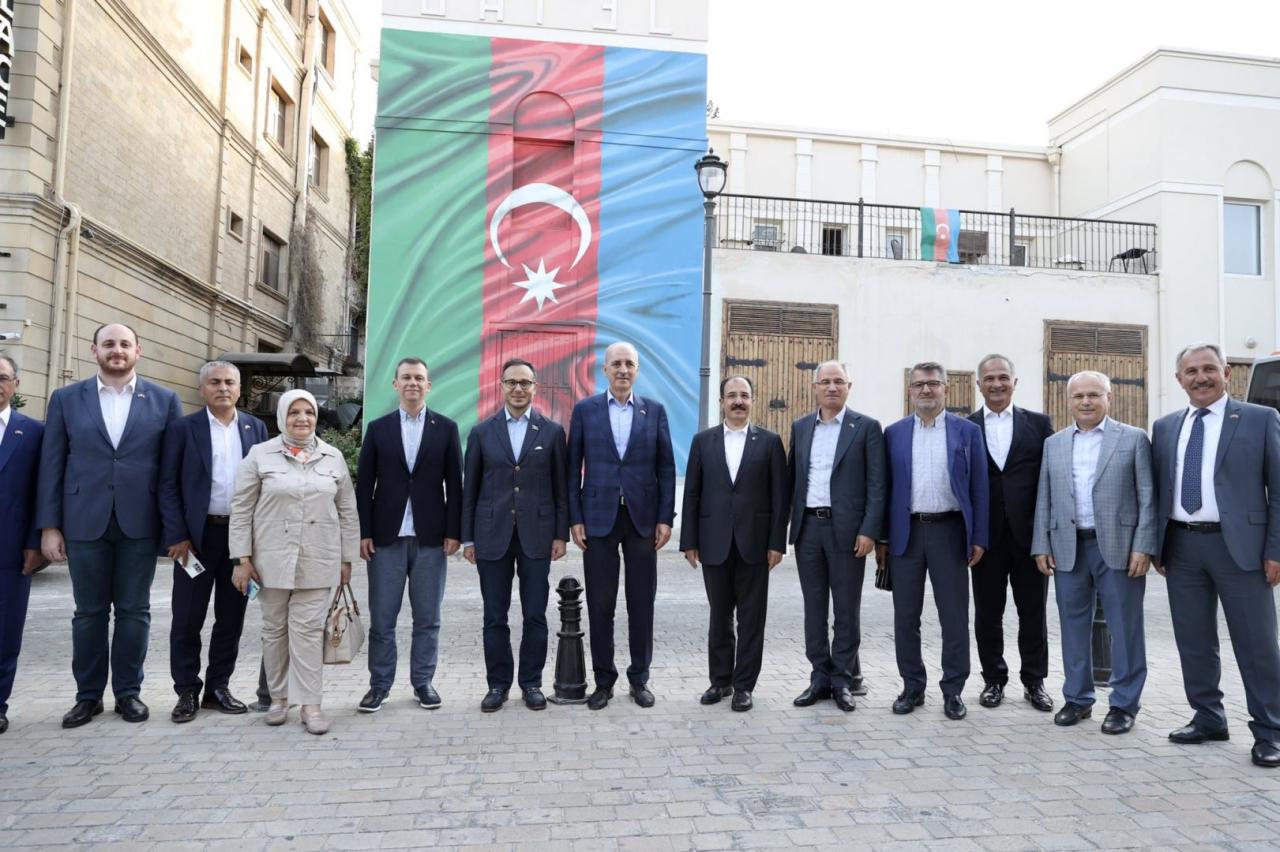 Delegation of the ruling party of Turkey is on a visit to Azerbaijan [PHOTO]