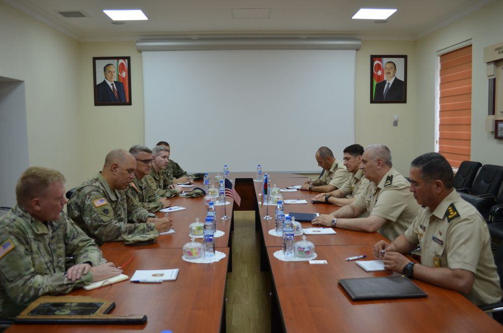 Azerbaijani, US military officials mull cooperation - Gallery Image