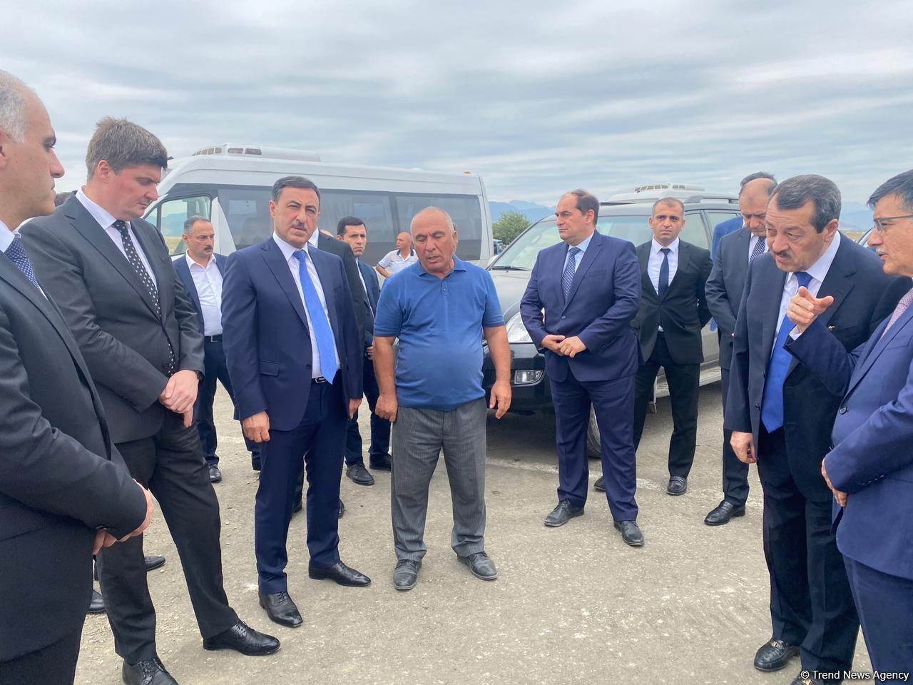 Azerbaijani working groups inspecting Fuzuli Airport [PHOTO]