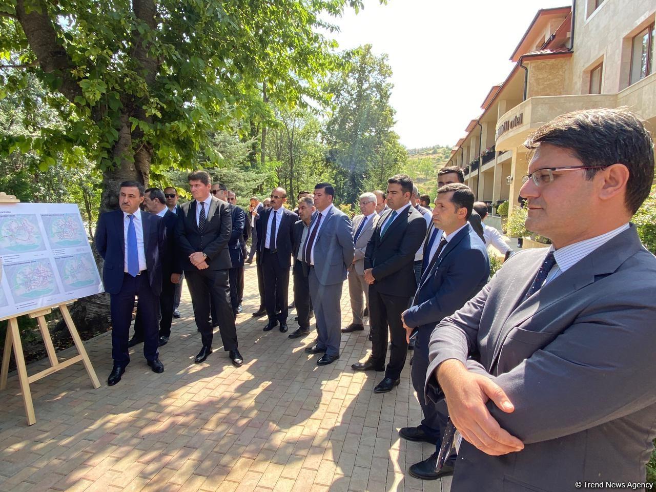 Reps of Interdepartmental Center under Coordination Headquarters visiting Azerbaijan's Shusha